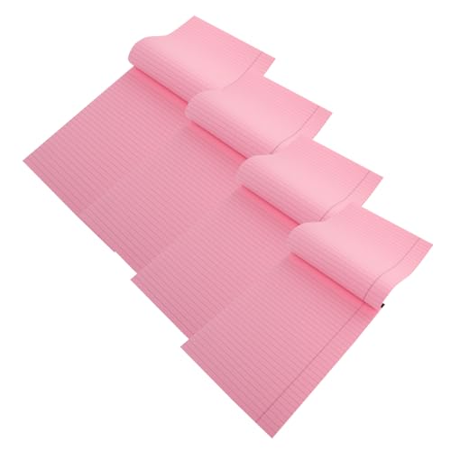 Lot de 4 blocs-notes roses lignés et détachables pour le bureau