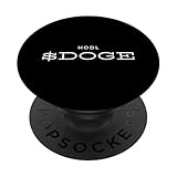 HOD $Doge - Dogecoin Crypto Meme Coin Bitcoin Fork Mine Doge PopSockets PopGrip Adhésif