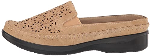 Easy Street Women's Kita Ballet Flat Mule, Beige, 7.5 #TOP7