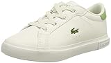 Zapatos Lacoste Originales Lacoste POWERCOURT 0121 1 SUI, Zapatillas, Wht/Lt Grn, 26 EU