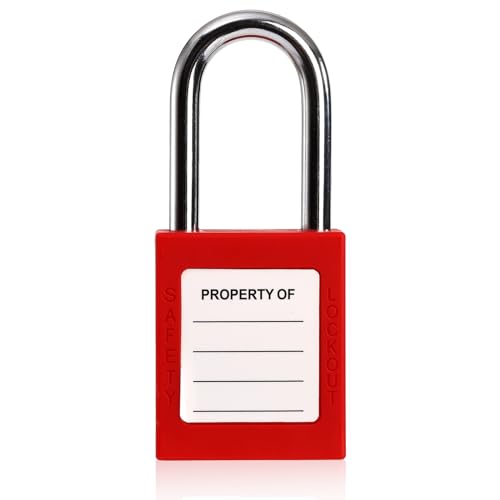 WUWEOT-10-Pack-Lockout-Tagout-Locks-Keyed-Different-Red-Loto-Safe-Padlocks-OSHA-Compliant-Safety-Locks-with-Keys-for-Lock-Out-Tag-Out-Stations-and-Devices