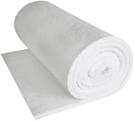 INSWOOL-HP Insulation Blanket 6# 1" x 24" x 25' (50 Sq. Ft.) Metal Casting Metalsmithing Tool