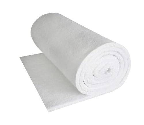 INSWOOL-HP Insulation Blanket 6# 1" x 24" x 25' (50 Sq. Ft.) Metal Casting Metalsmithing Tool