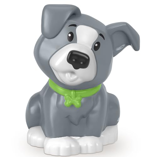 Chien Little People Fisher-Price HBW73 pour remplacer une figurine perdue ou cassée
