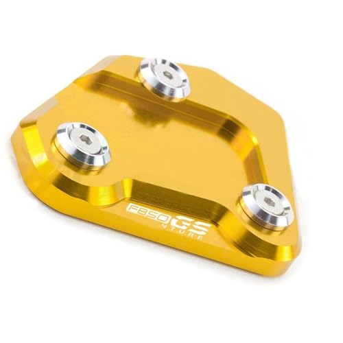 Béquille latérale pour BMW F850GS ADV élargisseur de plaque or