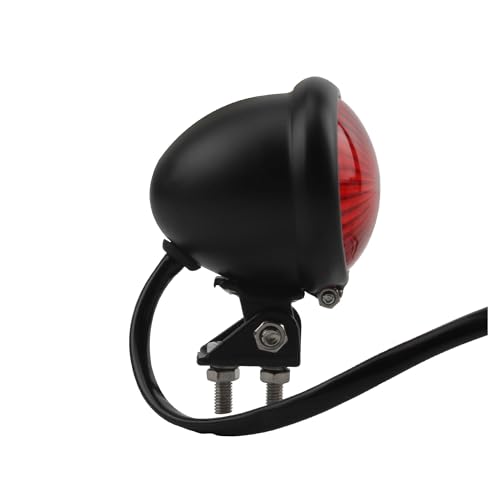 Luces traseras de freno para motocicleta LED de 12V con piloto rojo de alta potencia 6
