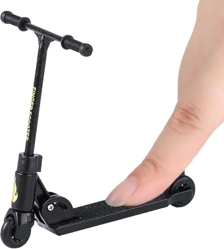 Ymhapp Finger Scooter - 2-Rad Scooter - Faltbarer Finger Scooter BMX mit Bremse | Fingerboard Zubehör für Teenager | Pädagogisches Fingerspielzeug | Rutschfest Spaß Finger Skateboards