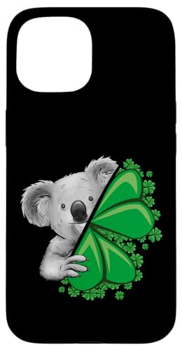 Lucky Irish Koala | �N���[�o�[&�V�������b�N ���p�e�B�̓� �X�}�z�P�[�X iPhone 15 �p