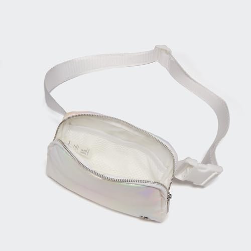 Image of Pander Everywhere Belt Bag for Women, Fashion Waist Packs, Crossbody Bags with Adjustable Strap (Iridescent).
