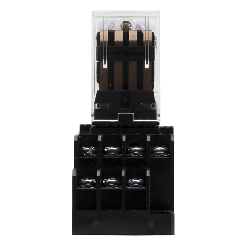 HH54PL AC 220V LED Indicator electromagnetic Relay with Socket Base HH54P MY4 Series 220VAC HH54P-L MY4NJ