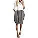 Price comparison product image Lazzboy Women Dress Tunic Baggy Big Pockets Plain/Print/Colour Block Long/Short Sleeve Block Tops Loose Ladies Dresses(12,Grey&White)