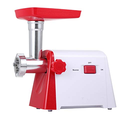 WWWANG Haushaltsfleischwolf, Verriegelungs elektrische Leistung 800 Watt, Edelstahl + ABS mincer Mahlwerk und… – Bild 3