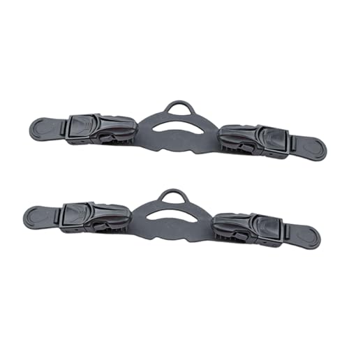 Soporte de goma PVC flexible con correas ajustables de liberación rápida