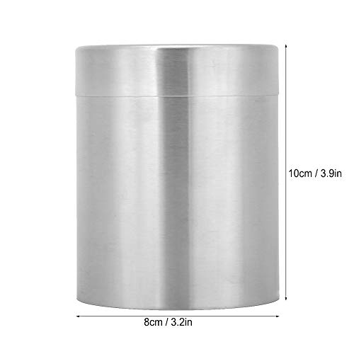 Nicoone Lattina da tè, in acciaio inox, da 400 ml, per tè, caffè, zucchero - immagine 7