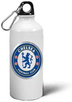 Gen7Gen7 Chelsea Aluminium Sport Bottle for Hiking, Travelling 600 ml (Pack of 1, White)