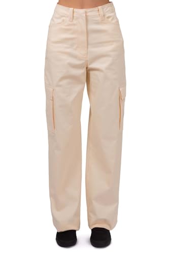 Pantalon cargo femme Calvin Klein Jeans coupe droite tendance mode urbaine casual