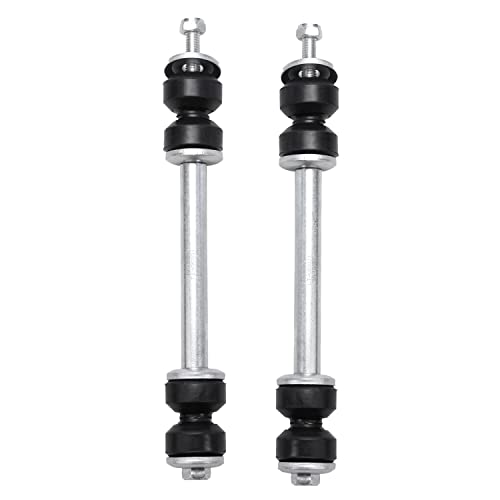 Image of Detroit Axle - RWD Front Shocks Kit for 1999-2006 Chevy Silverado 1500 GMC Sierra 1500, 2 Shock Absorbers Assembly 2 Sway Bar End Links 2000 2001 2002 2003 2004 2005 Replacement