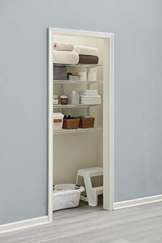 Image of Rubbermaid Step Stool, Two Step, White, for Home /House /Kitchen /Laundry /Garage