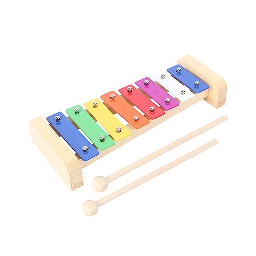 Abaodam 1Pc Wooden Xylophone for Musical Instrument with Mallets for Development Enhances Creativity Coordination Fine Motor Skills Birthday Present