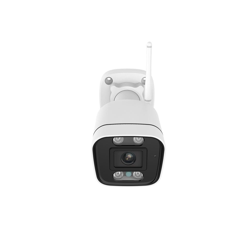 Cámara IP WiFi de 8 MP QHD para Exteriores con focos y Sirena - Foscam V8P Blanca