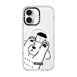 CASETiFY インパクト クリア iPhone 17 ケース [黄変防止/クリア 透明/MagSafe対応] - DOG LOVES COFFEE - Clear