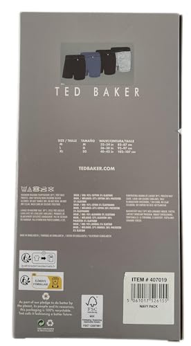 Bóxers Ted Baker de algodón elástico: adiós a las rozaduras con este pack de 4 talla M 5