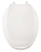 Toilet Seat, Elong, Closed Front, 19 In