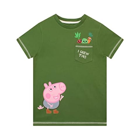 Peppa Pig Gardening T-Shirt for Boys Cover