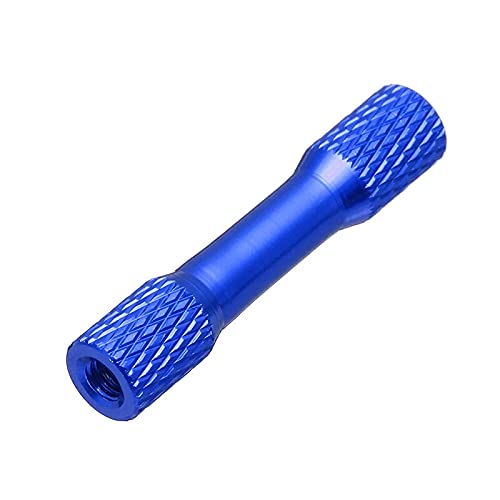 M3Ar5 10Pcs M3 30mm Knurled Standoff Aluminum Alloy Multicolor - Dark Blue-image-39