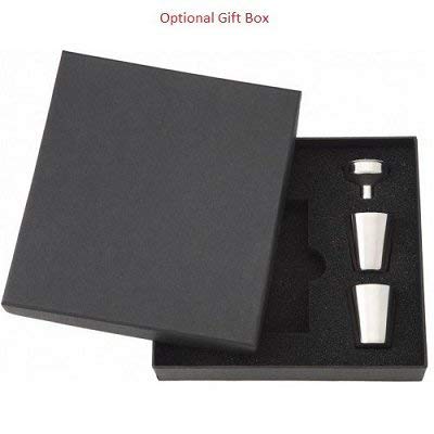 Top Shelf Flasks 6Oz - Custom - Wedding Hip Flask - Custom Engraving - Screw-On Leak Proof Cap - Bachelorette Party Favors - Groomsmen Gifts - 1-Pack In Stainless Steel #TOP4