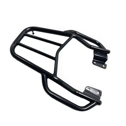 Motorrad Gepäckträger Hinten Für Fazer Für YS125 Für YS150 Für YS250 Hinten Seite Sattel Tasche Box Motorrad Hinten Gepäck Rack Träger Motorrad-Heckgepäckträger(Black)