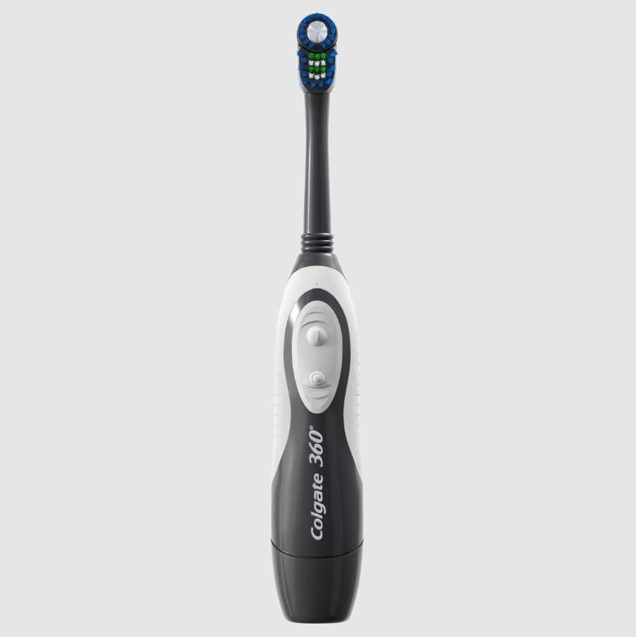 Colgate Optic White Battery Powered Toothbrush, Soft