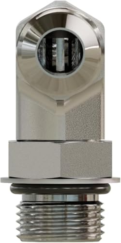 Image of Generic 1 /2 inch inch Male JIC X 3 /8 inch inch Male O-Ring Elbow 90 Hydraulic Adapter, Silver