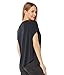 Lucky Brand Women's Sandwash Dolman Tee, Lucky Black, Medium