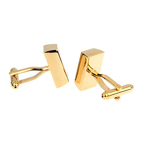 Mancuernillas Daesar para camisa en color dorado miniatura 2