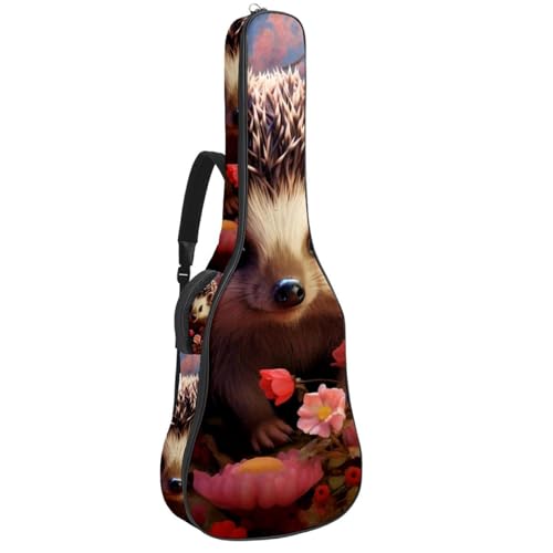 Sac pour guitare acoustique contre la pluie avec couche protectrice