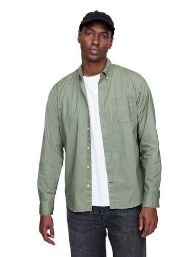 Chemise à bouton bas homme GAP stretch anti-engoncement coupe standard souple