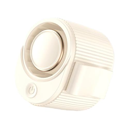 Ventilador Portátil - Ventilador Recargable Portátil,Dispositivo De Enfriamiento Sin Aspas Con 3 Velocidades Ajustables, 1200mAh Para Exteriores, Camping, Senderismo, Festivales,