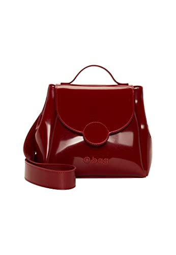 O bag - bolso de tela cauchutada para mujer