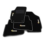 volkswagen fox 2005 1.2 Kit de de alfombrillas compatibles con Volkswagen Fox 2005-2011. COMPOSICIÓN DEL SET: 2 alfombrillas delanteras y 2 alfombrillas traseras, botones instalados. Color: moqueta negra, borde negro, costura blanca.