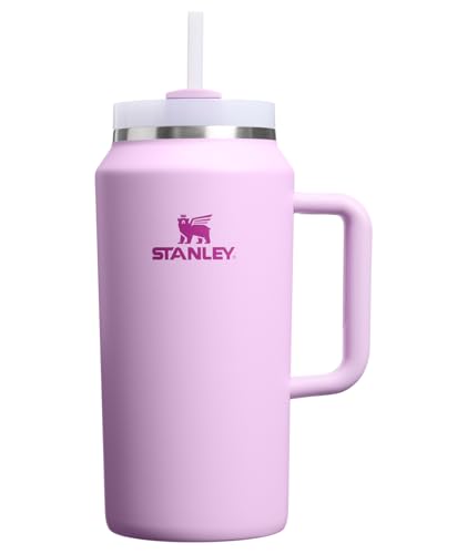 Image of STANLEY Quencher H2.0 Tumbler with Handle and Straw 64 oz | Flowstate 3-Position Lid | Cup Holder Compatible for Travel | Insulated Stainless Steel Cup | BPA-Free | Soft Orchid