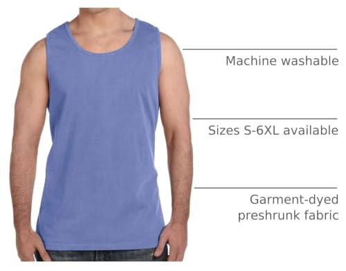 Image of Comfort Colors 6.1 oz. Ringspun Garment-Dyed Tank