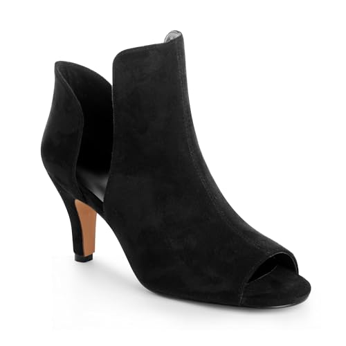 Sandales à talons faciles à enfiler avec bout ouvert respirant