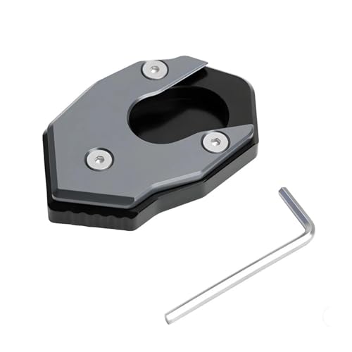 Support latéral de moto élargi contre les chutes du Z1000 et ZX-6R sur sol meuble et asphalte
