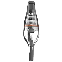 Black+Decker NVC220WC-QW Akku-Handstaubsauger, 15,5 AirW, 385 ml Schüsselkapazität, 7,2 V, 385 ml, Metallgrau – Ansicht 2