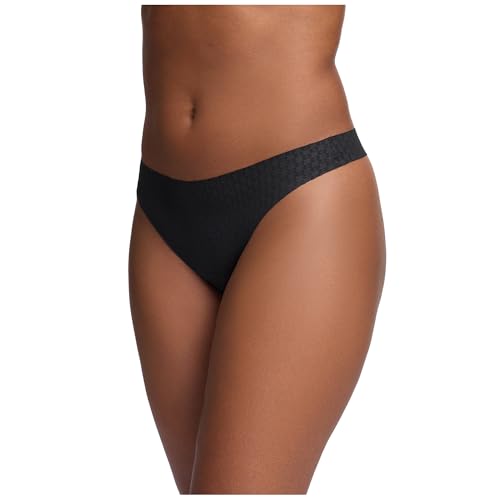 Image of Under Armour Women's 3-pack Pure Stretch No Show Thong Underwear, All-day Comfort & Ultra-soft Fit