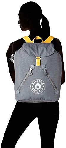 Mochila Kipling Fundamental NC Cinza