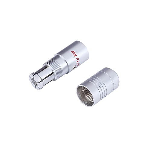 Image of MX 3 Pin XLR Microphone pin Pure Copper Nickel Plated for High Conductivity microphone - XLR 3-pin male (Self-locking), Pack of 5, Male Connector