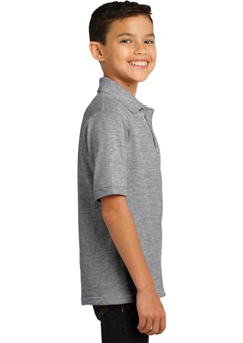 Port & Co Youth Core Blend Jersey Knit Polo-KP55Y3