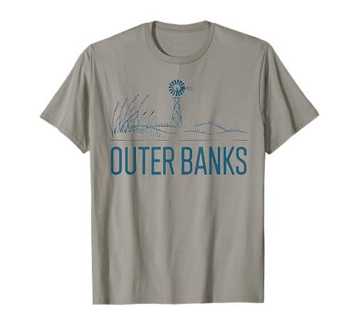 Outer Banks USA Coastal Crabe Design T-Shirt